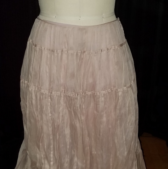 Vtg. Max Mara Sport lilac full loose flowy skirt